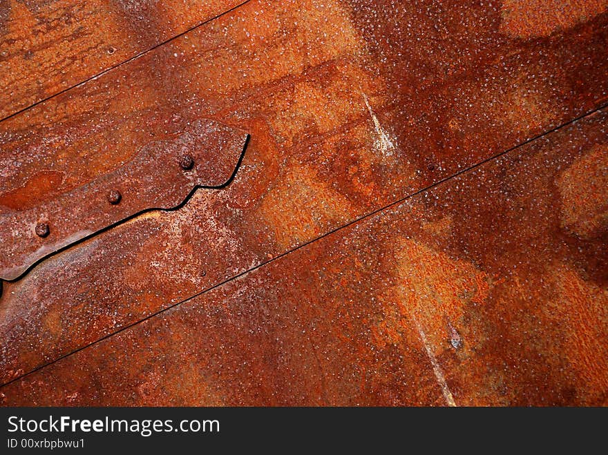 Old rusty metal background texture