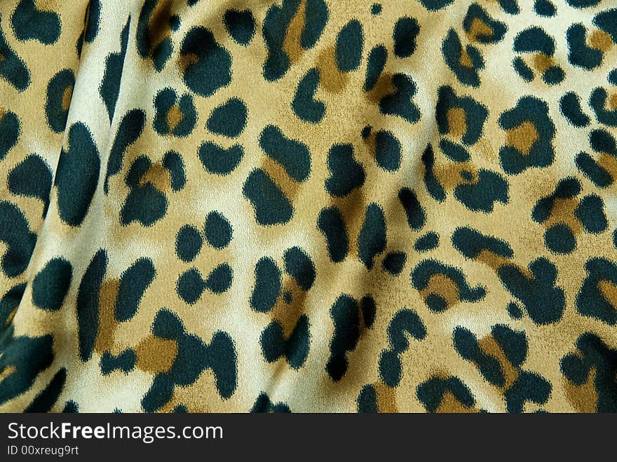 Leopard pattern silk - texture, background