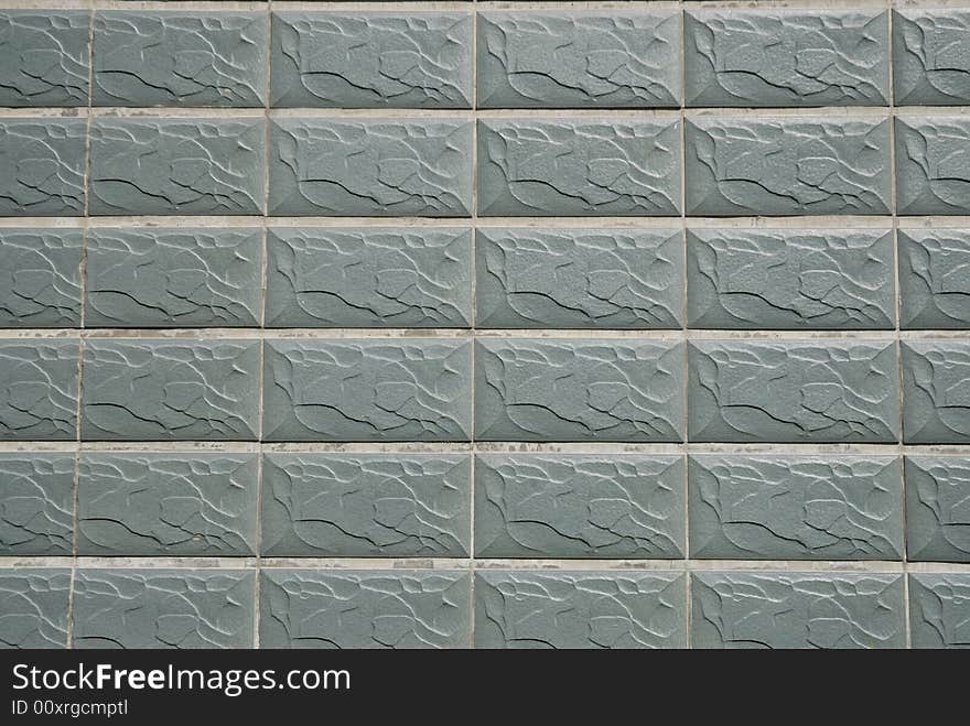 Stone brick background