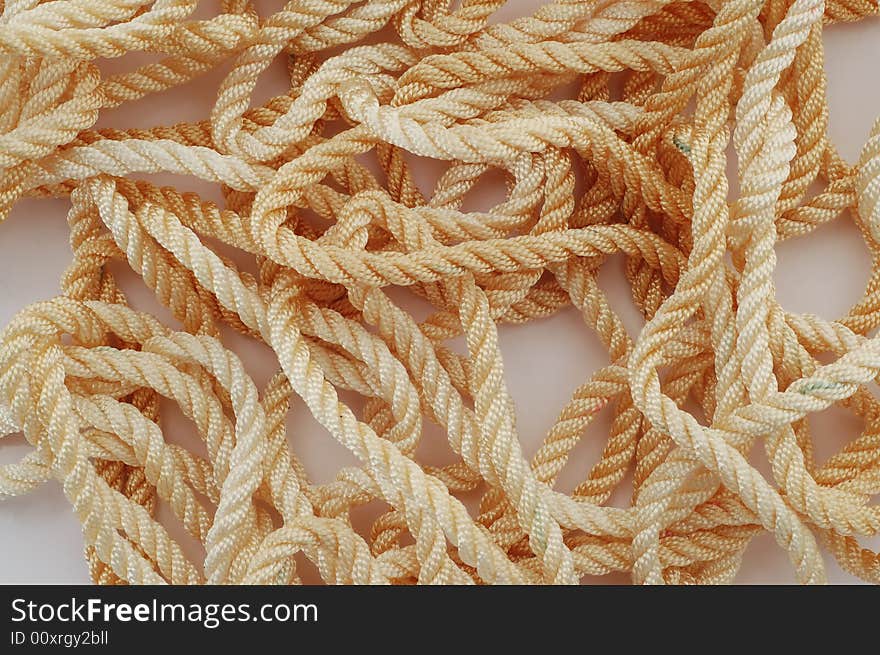 Kapron rope.