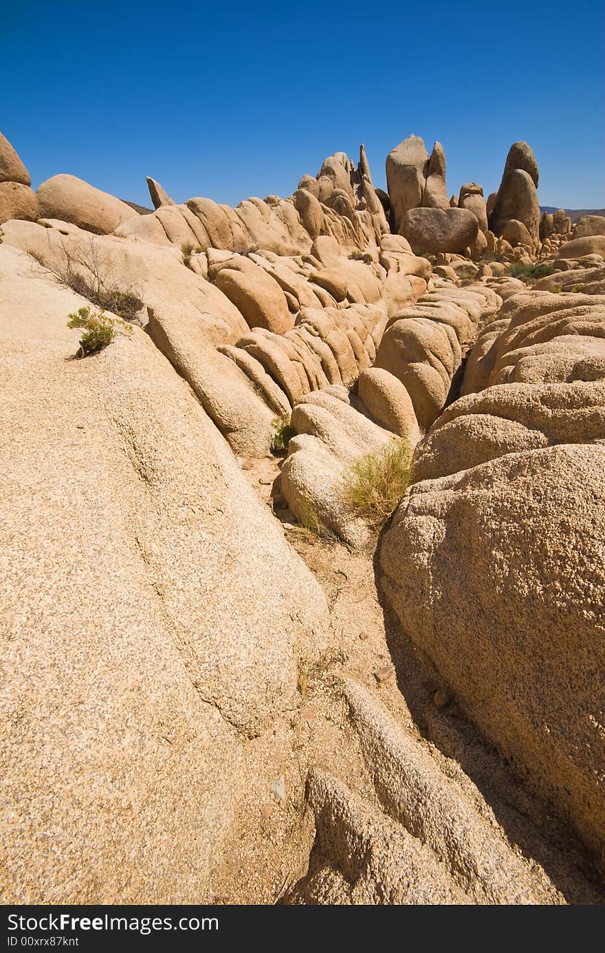 Rock formations, Joshua Tree National Park