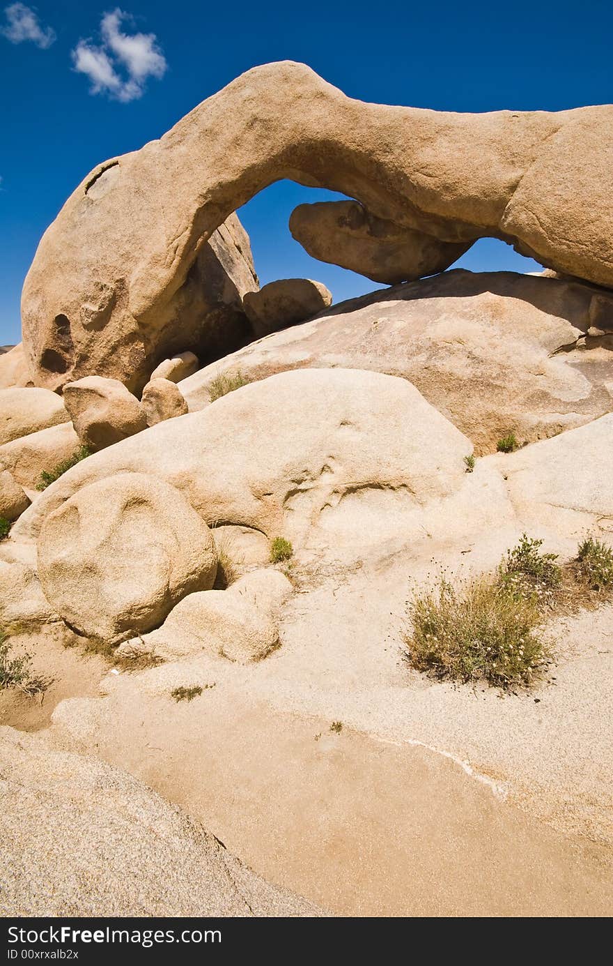 Rock formations, Joshua Tree National Park, USA. Rock formations, Joshua Tree National Park, USA