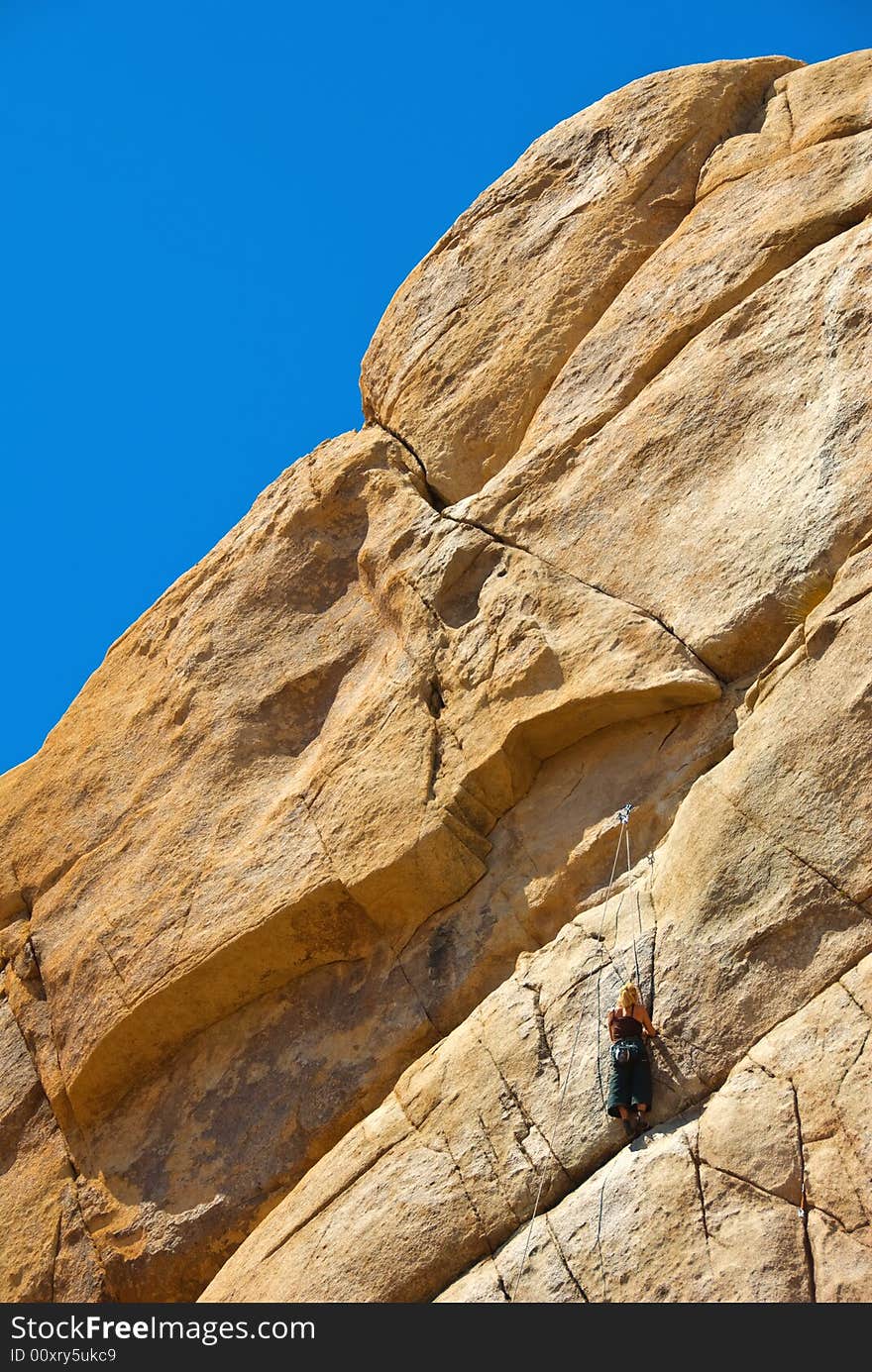 Rock formations, Joshua Tree National Park, USA. Rock formations, Joshua Tree National Park, USA