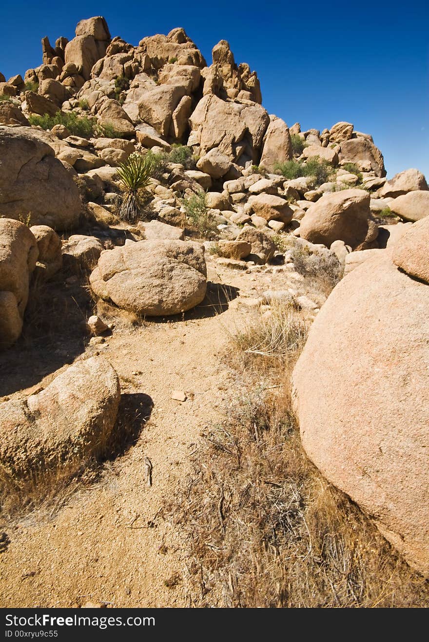 Rock formations, Joshua Tree National Park