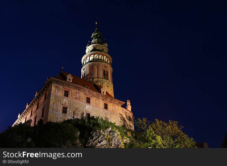 Cesky Krumlov castle