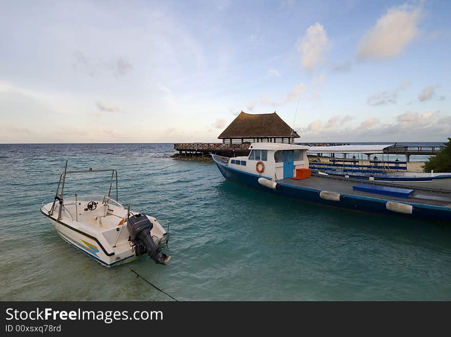 Maldives seascape