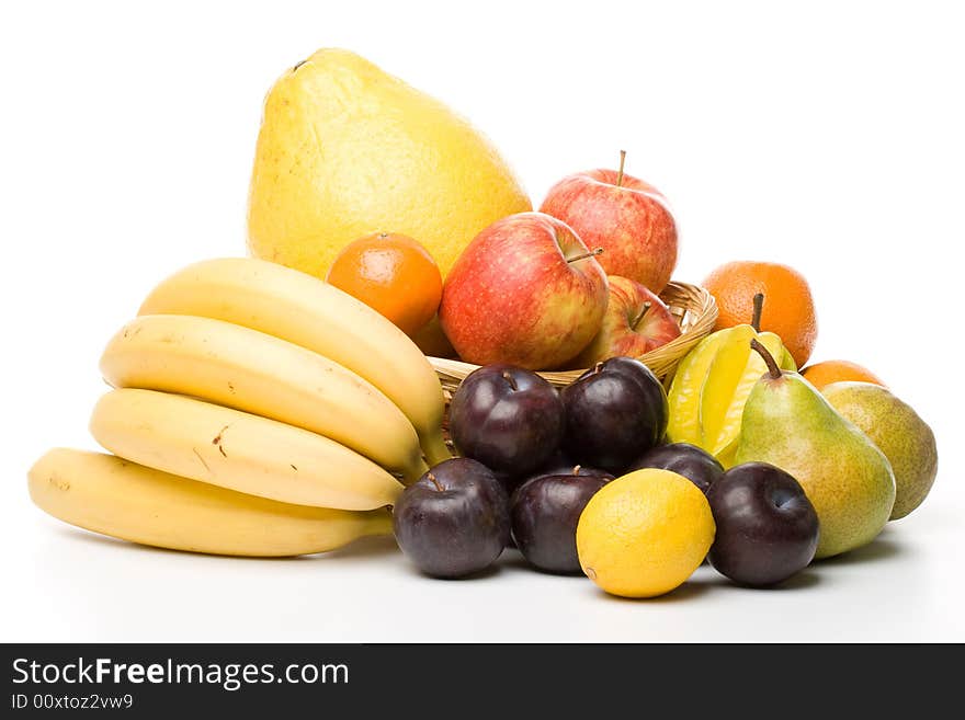 Still life with fruits