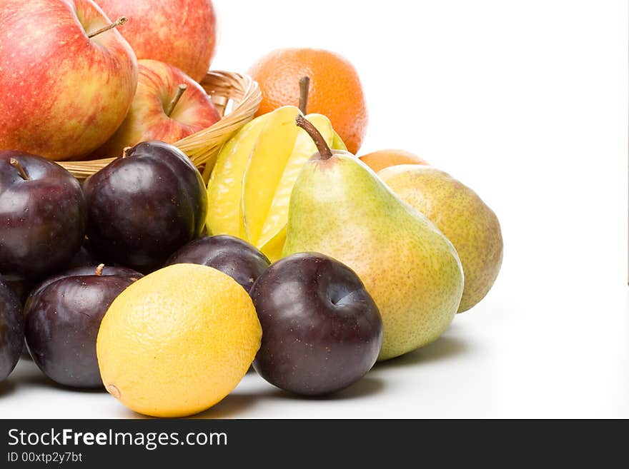 Still life with fruits