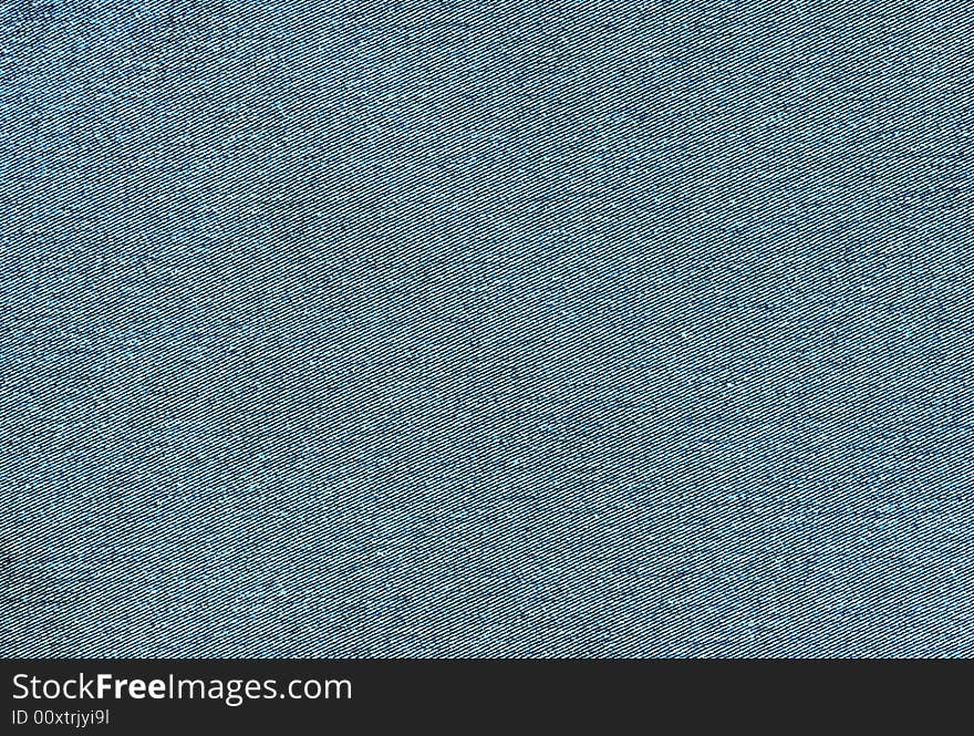 Texture Of Blue Cotton