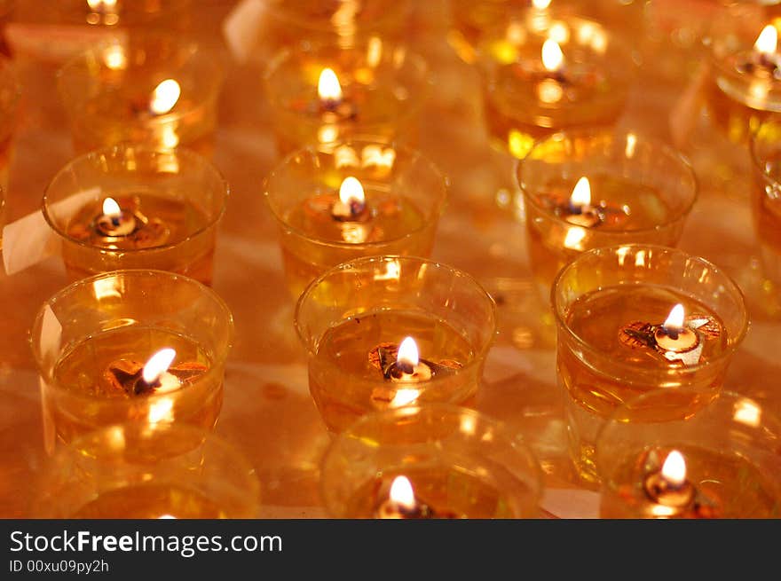 Prayer light on wesak day celebration. Prayer light on wesak day celebration