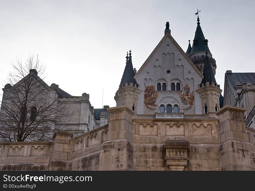 Famous castle Neuschwanstein. Bavaria, Germany.