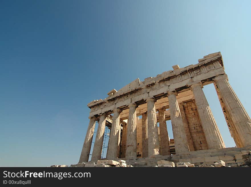 Parthenon in Acropolis (Athens, Greece)