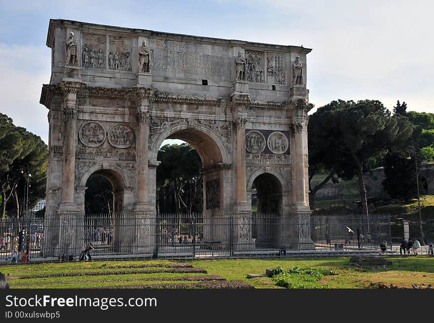 Archway In Rome