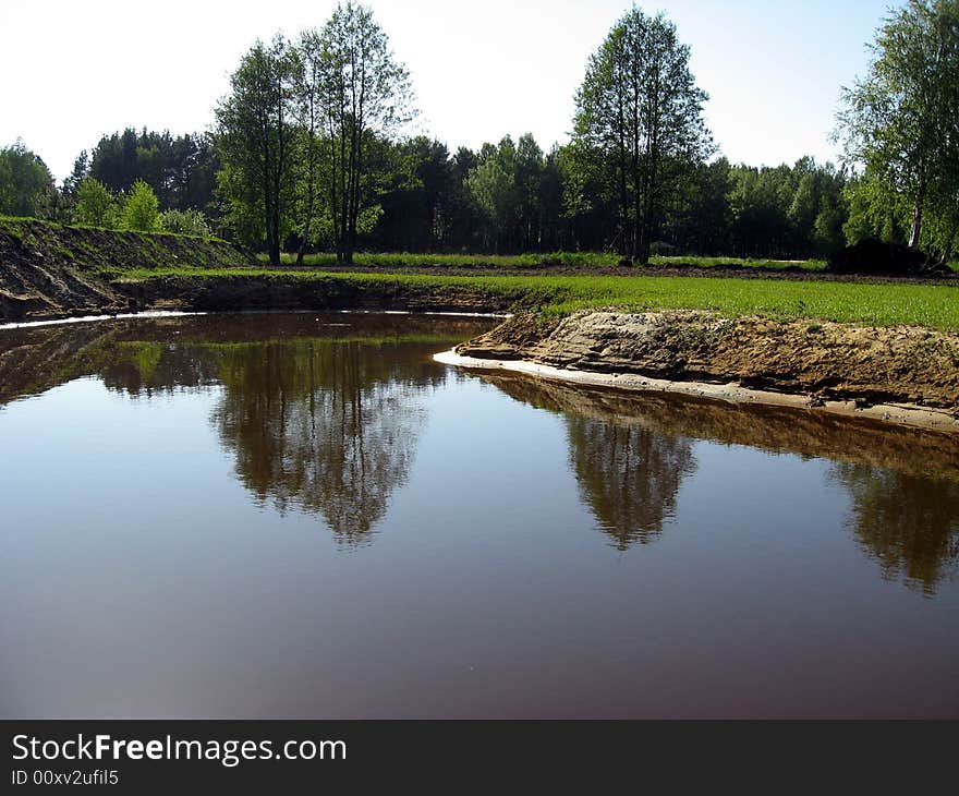 Country pond