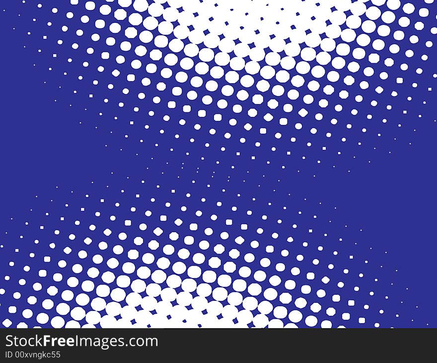 Halftone pattern, dots