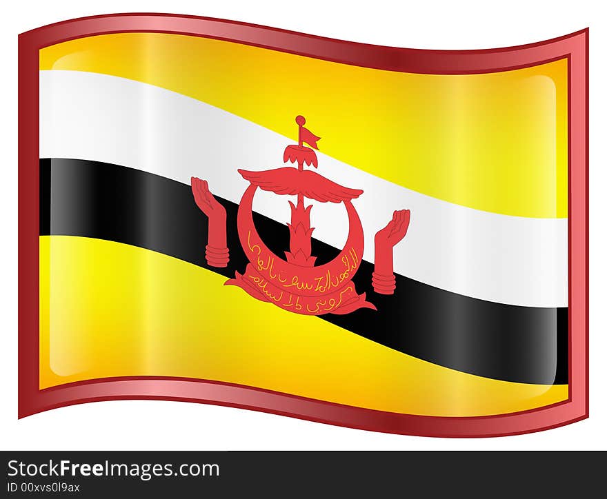 Brunei Flag icon