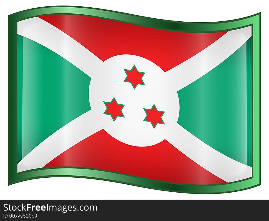 Burundi Flag Icon