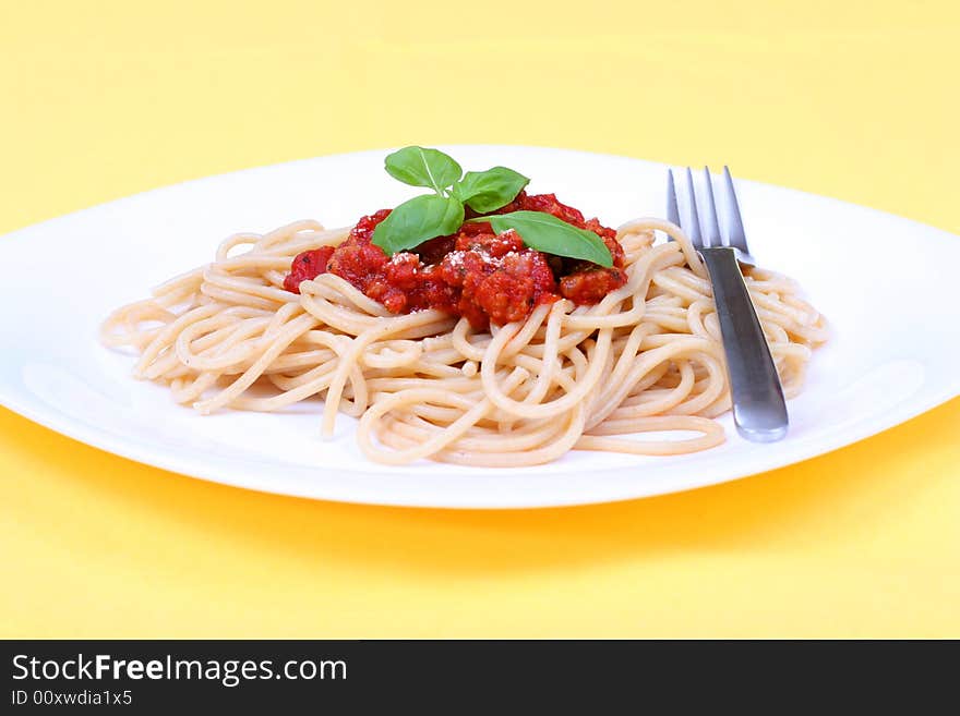 Spaghetti bolognese