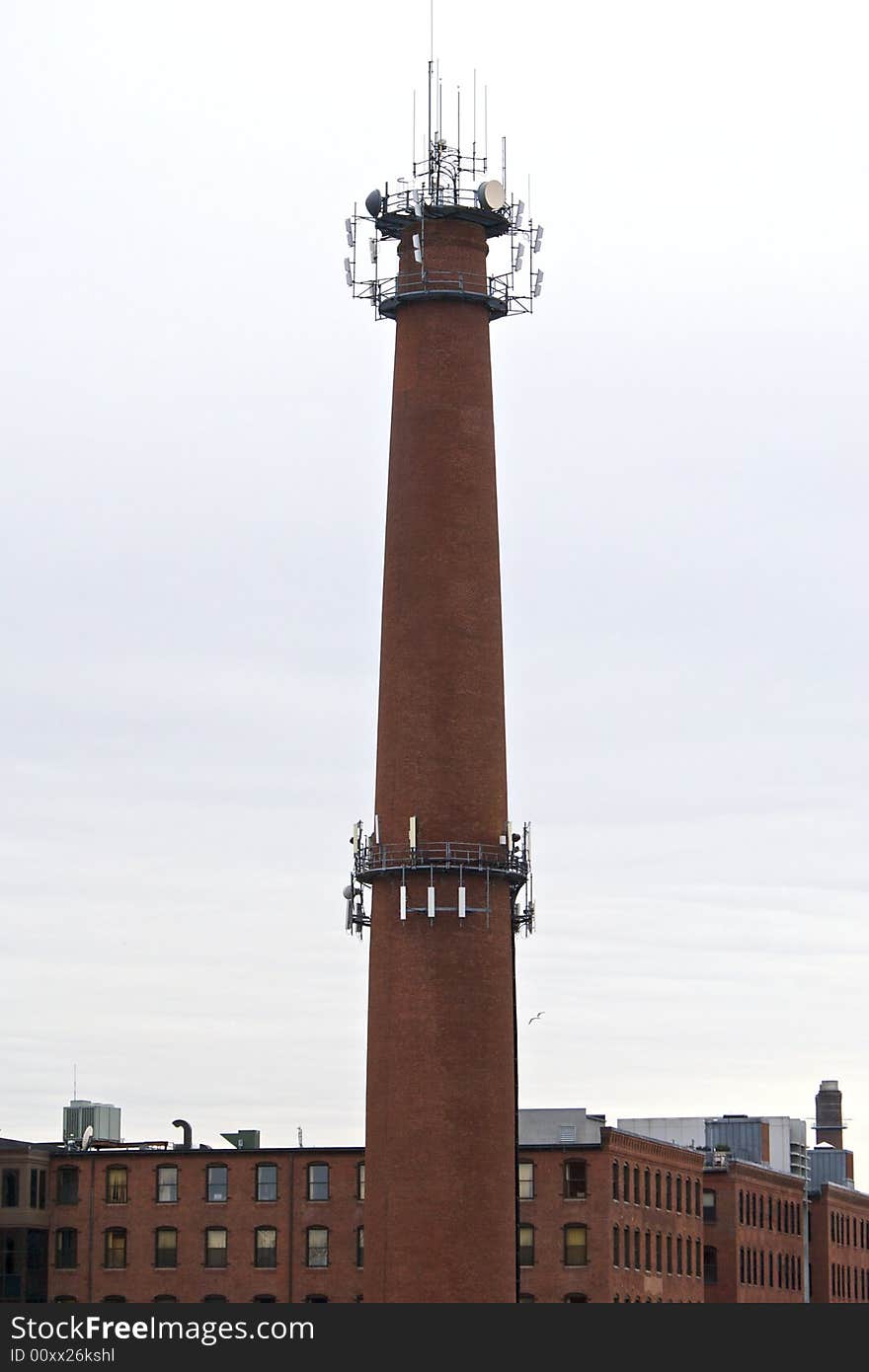 Old smokestack