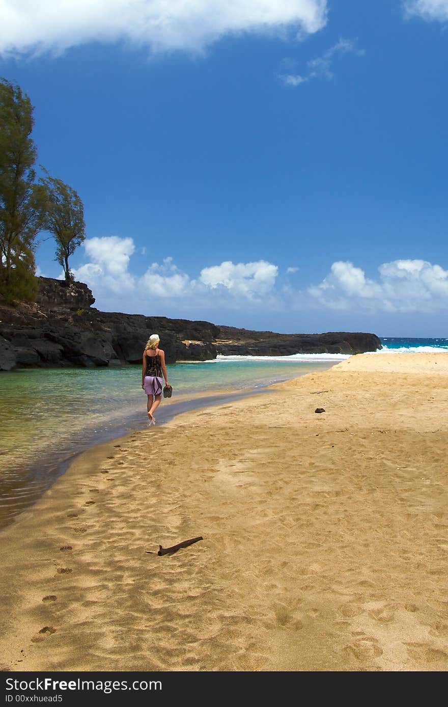 Walk on the beach