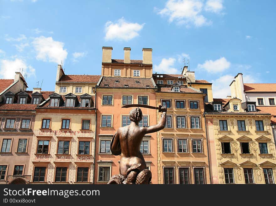 Old Town In Warsaw