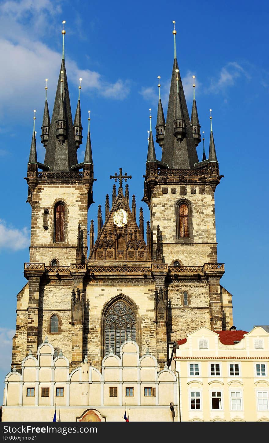 Tyn Church In Prague