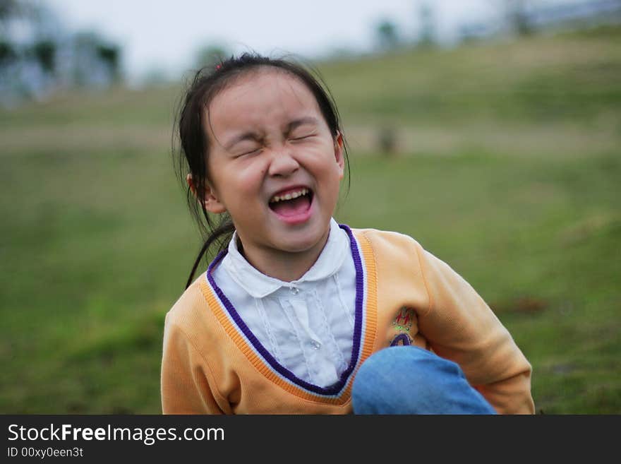 Laughing  girl