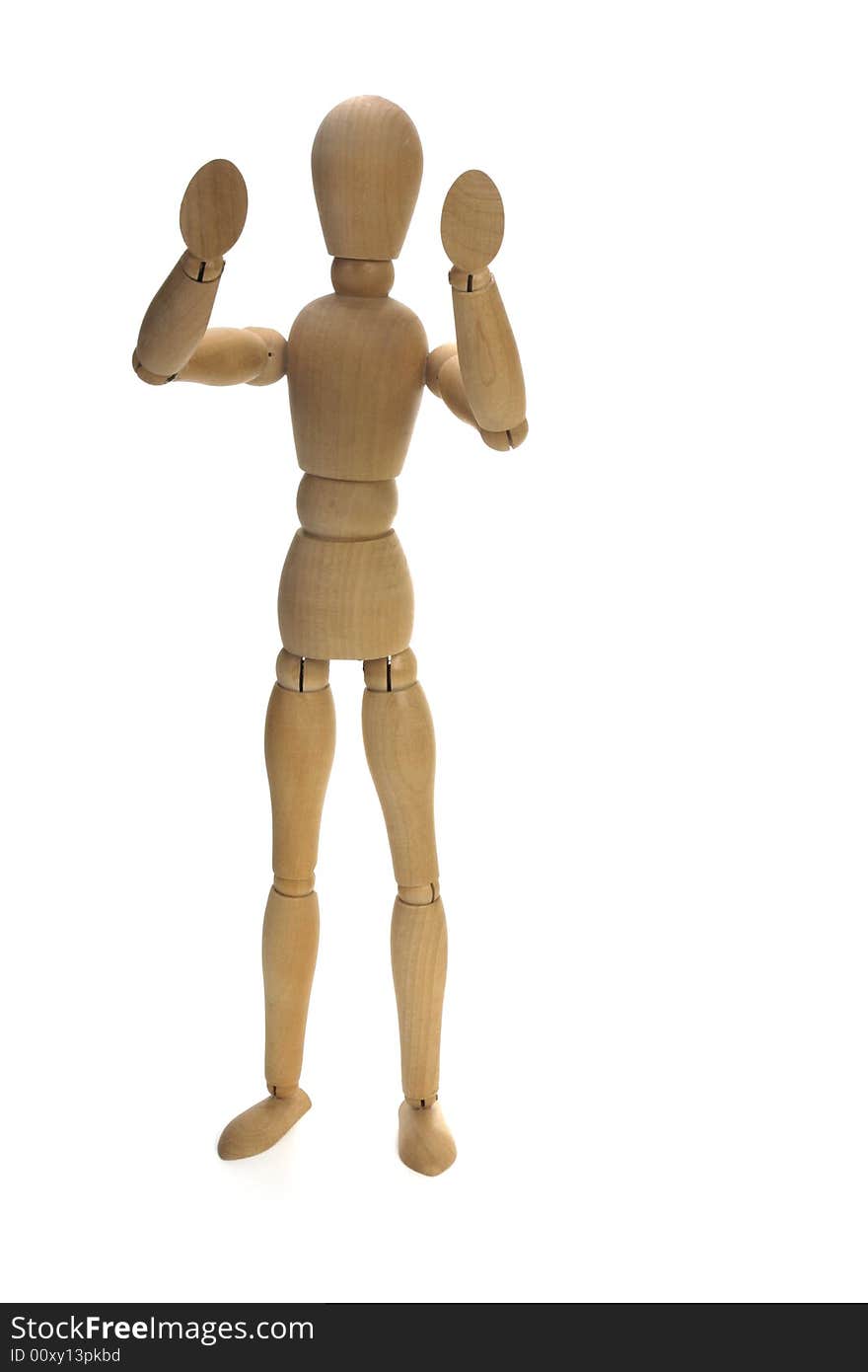 Wood figurine