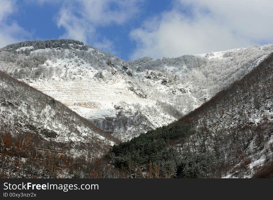 Abruzzo mountains