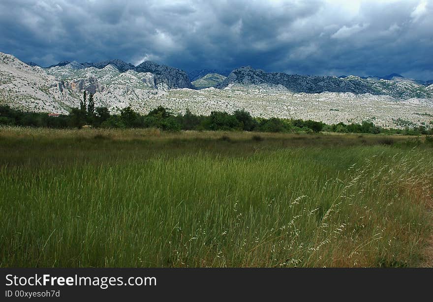 National Park Velebit Mountains, Starigrad - Croatia. National Park Velebit Mountains, Starigrad - Croatia