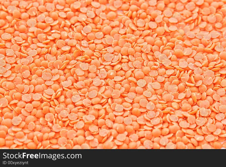 Background.Red lentil