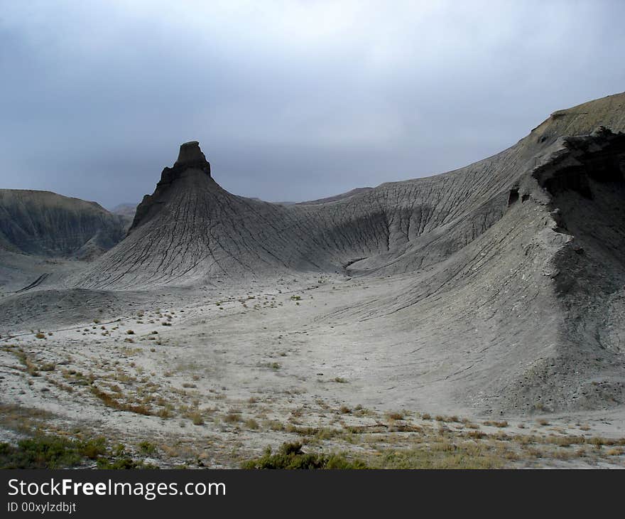 Moonlike landscape