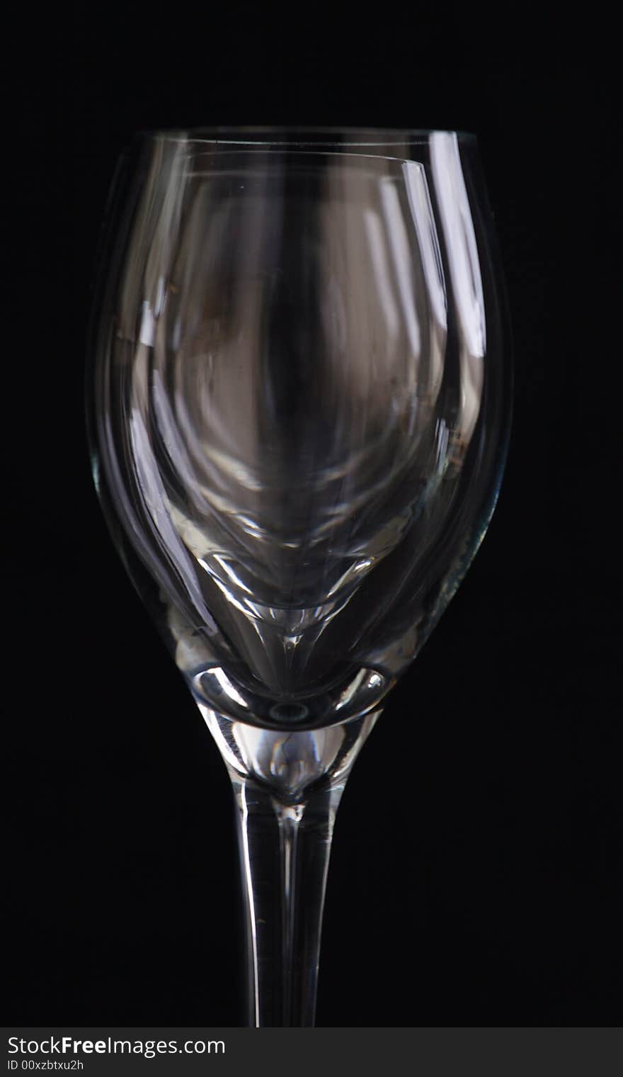 Wineglass reflections