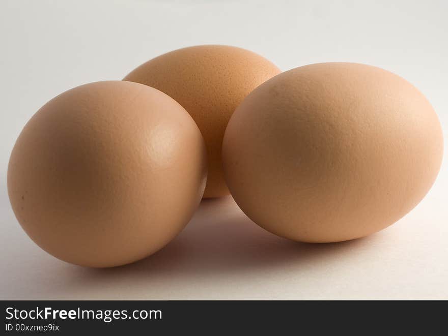 Chicken eggs