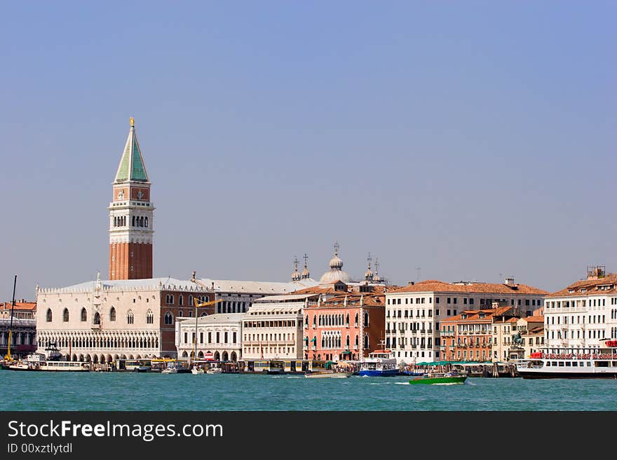 Venice. City and port in northeastern Italy that has canals instead of streets