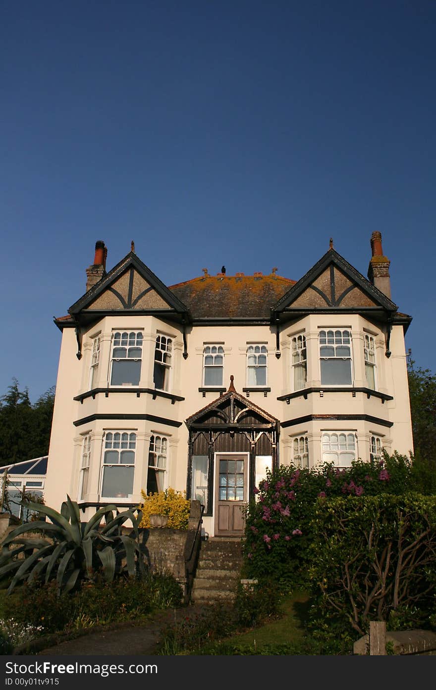 An English house in Great Britain