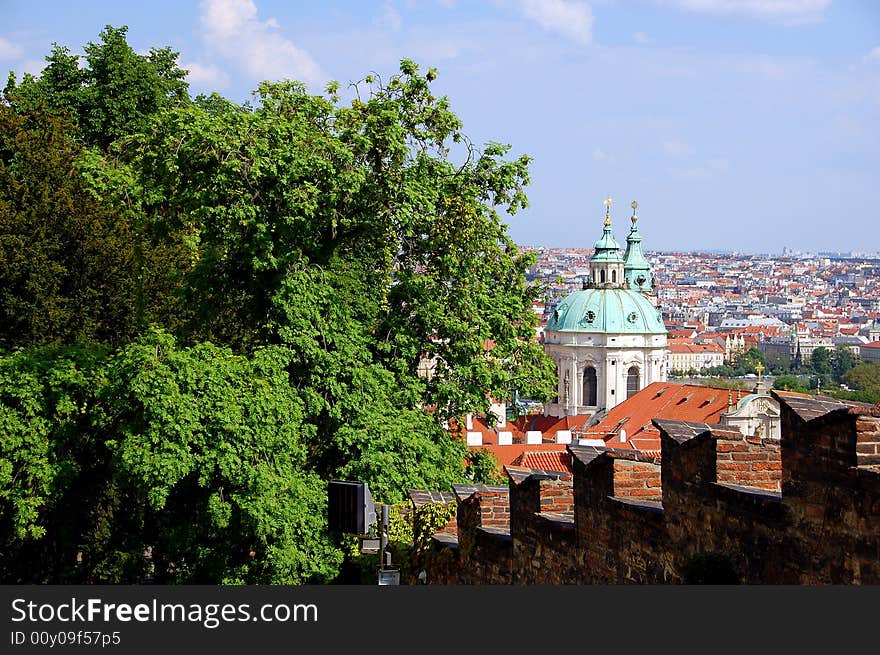 Prague city of Czech Republic.