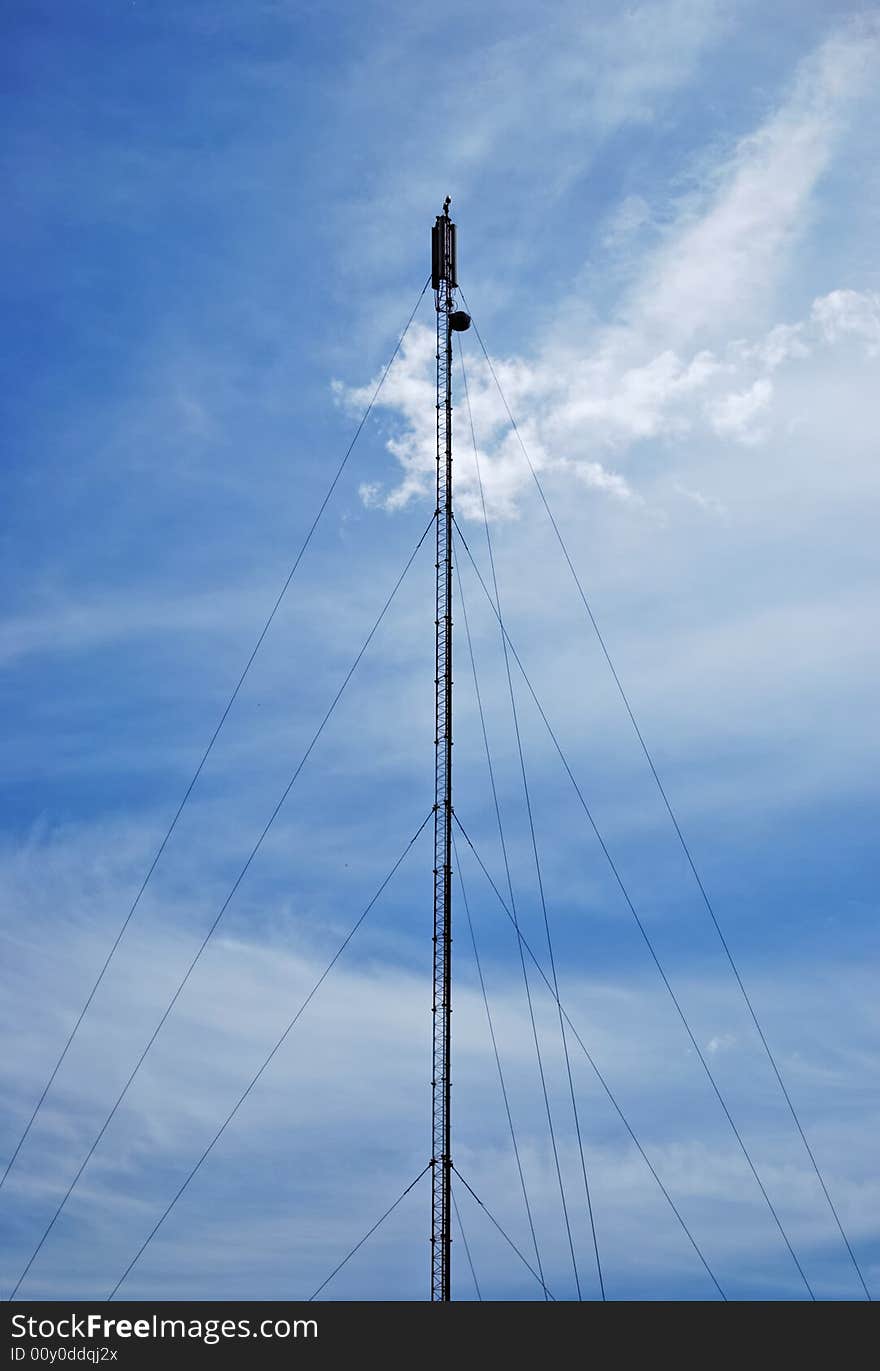 Mobile phone antenna or aerial tower