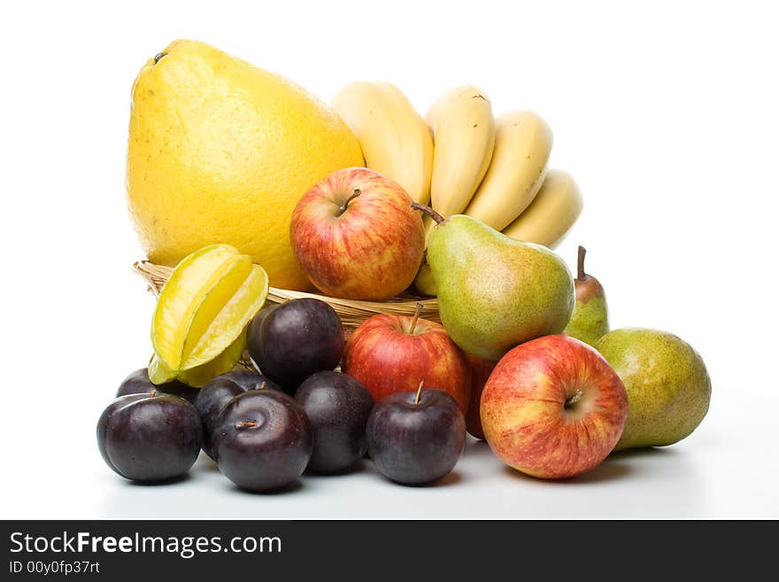 Still life with fruits