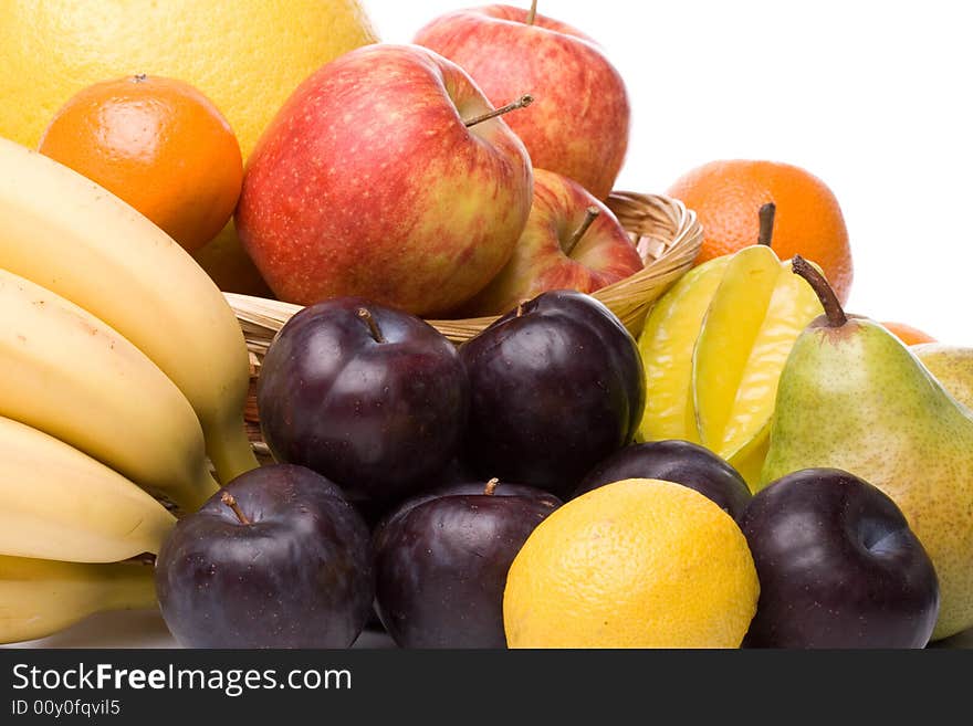 Still life with fruits