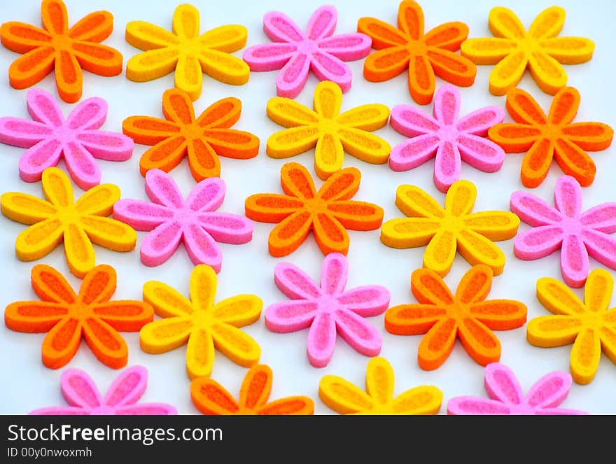 Shot of some pretty foam flowers,ideal as a background. Shot of some pretty foam flowers,ideal as a background