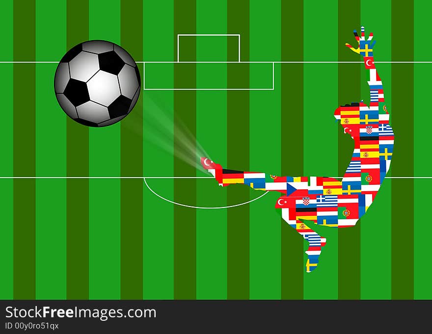 European football and nations participating