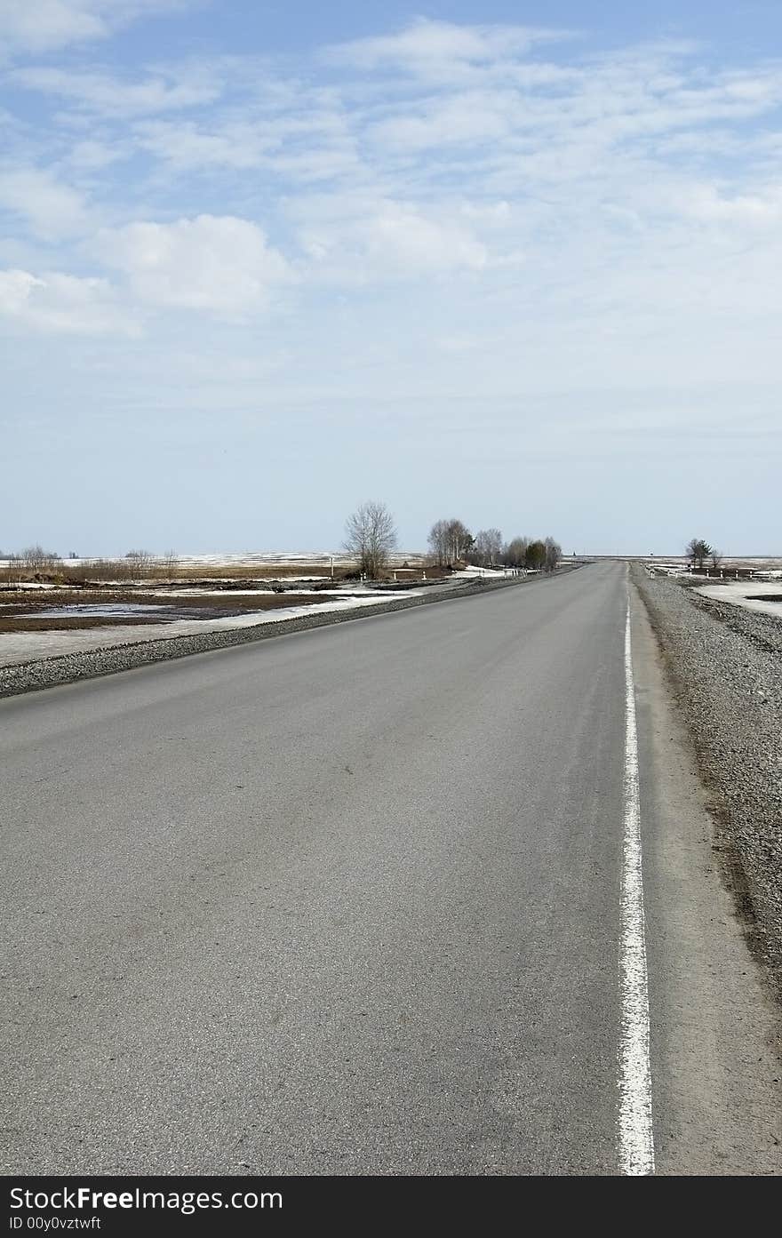 Grey Road, Blue Sky