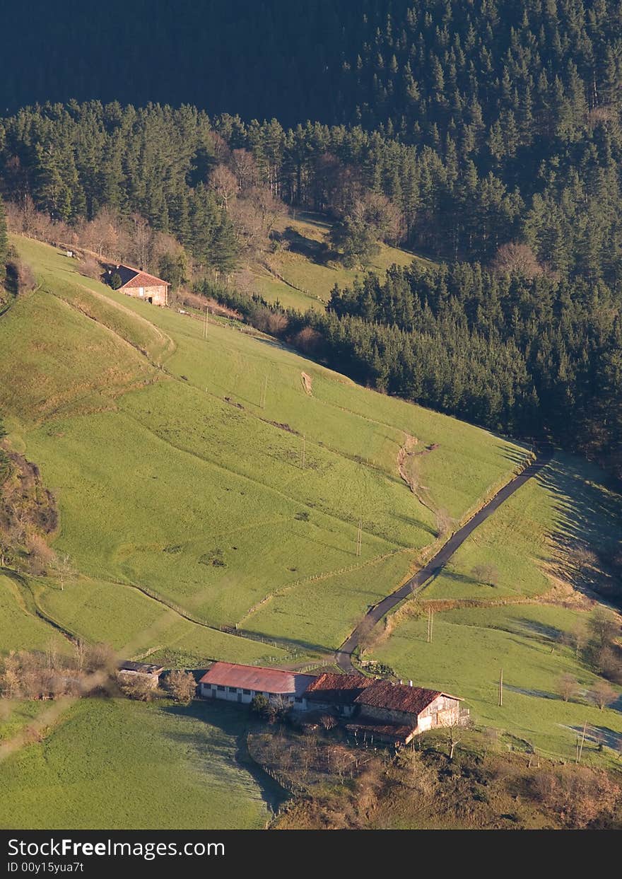 The Pays Basque Countryside