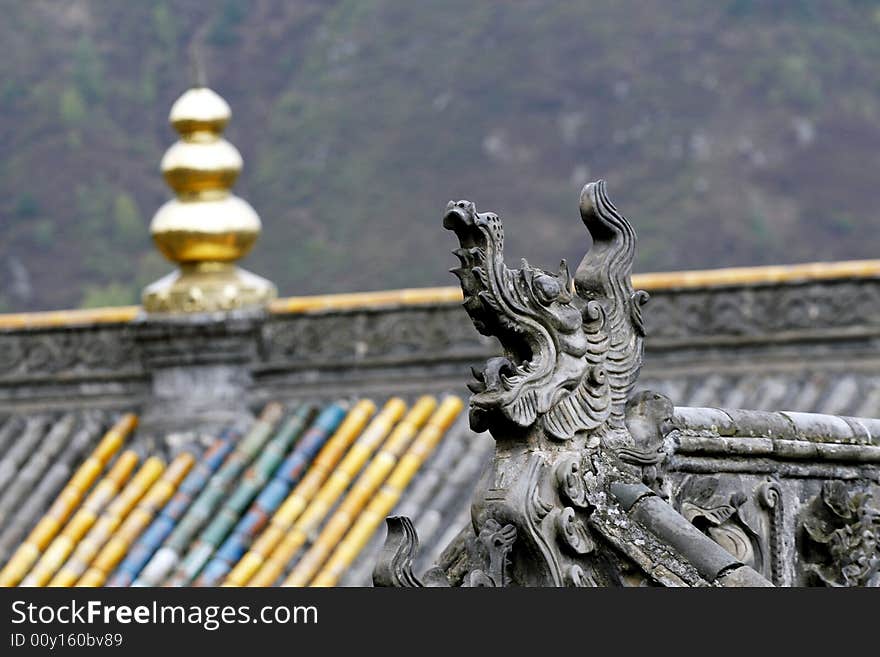 Exquisite eave and ornamental