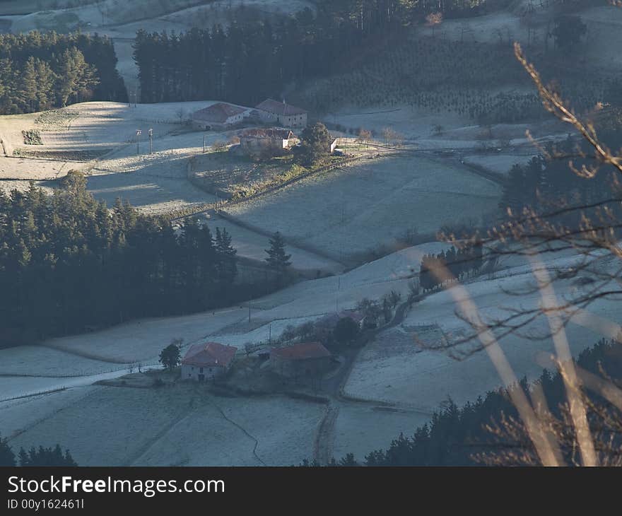 The pays basque countryside