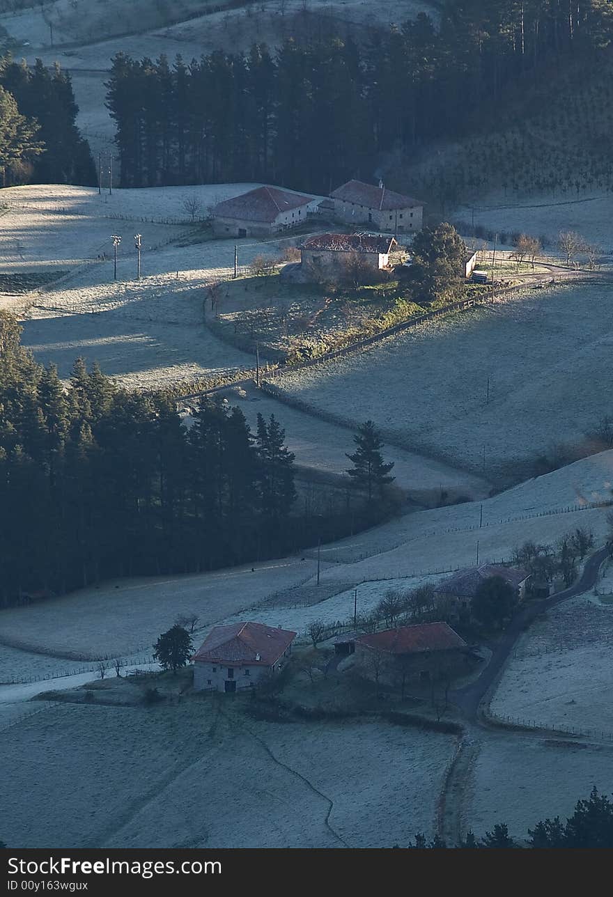 The pays basque countryside