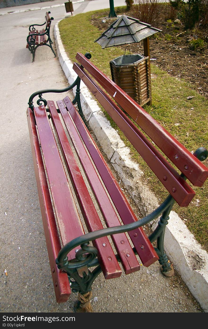 Bench In Park