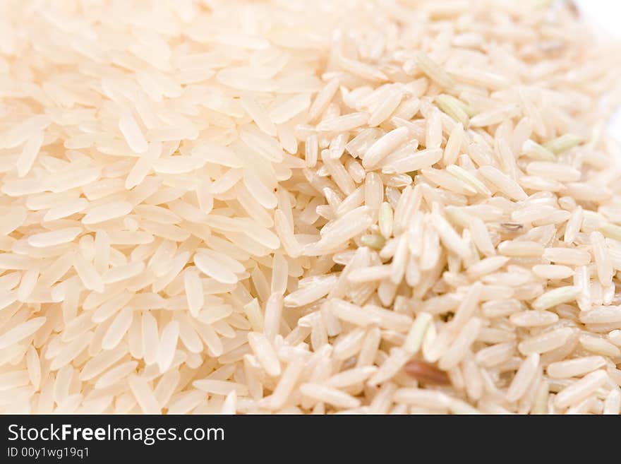 Different type of rice