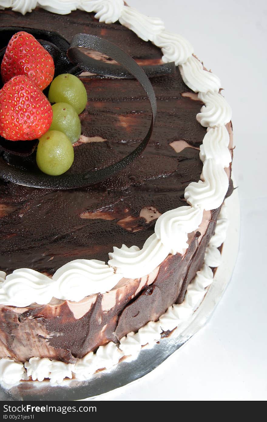 Chocolate sacher cake